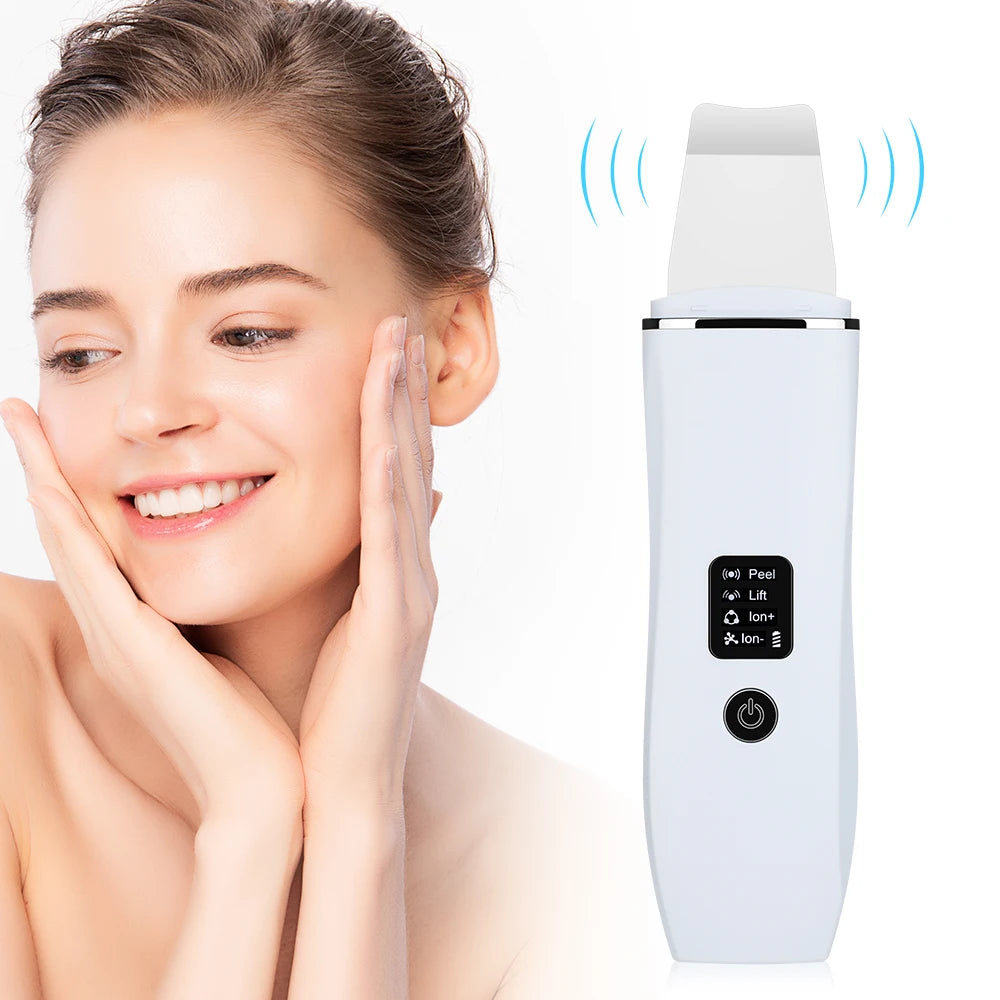 Ultrasonic Skin Scrubber for Deep Pore Cleaning - Smarsty