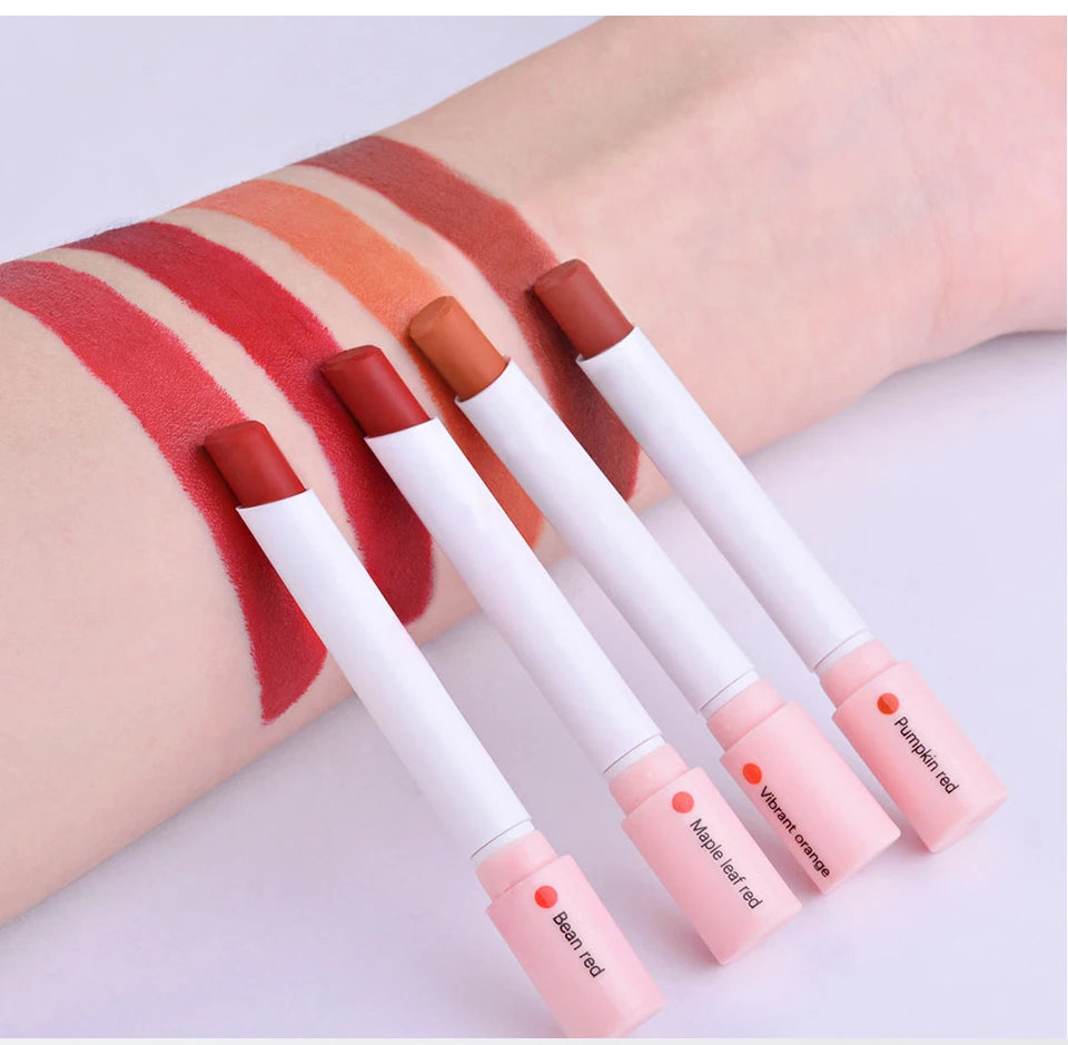Long Lasting Matte Lipstick Set Waterproof Lip Gloss - Smarsty