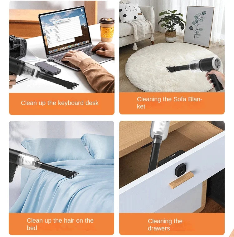 Portable Car Vacuum Cleaner Handheld For Multiple Vehicles - Smarsty