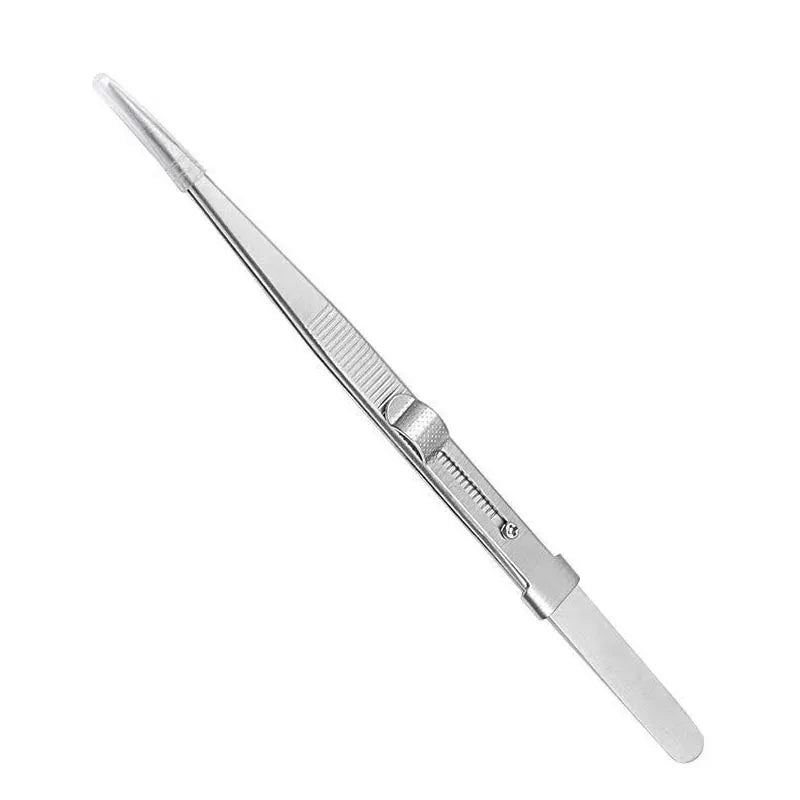 Stainless Steel Adjustable Antistatic Tweezers for Precision Tooling - Smarsty