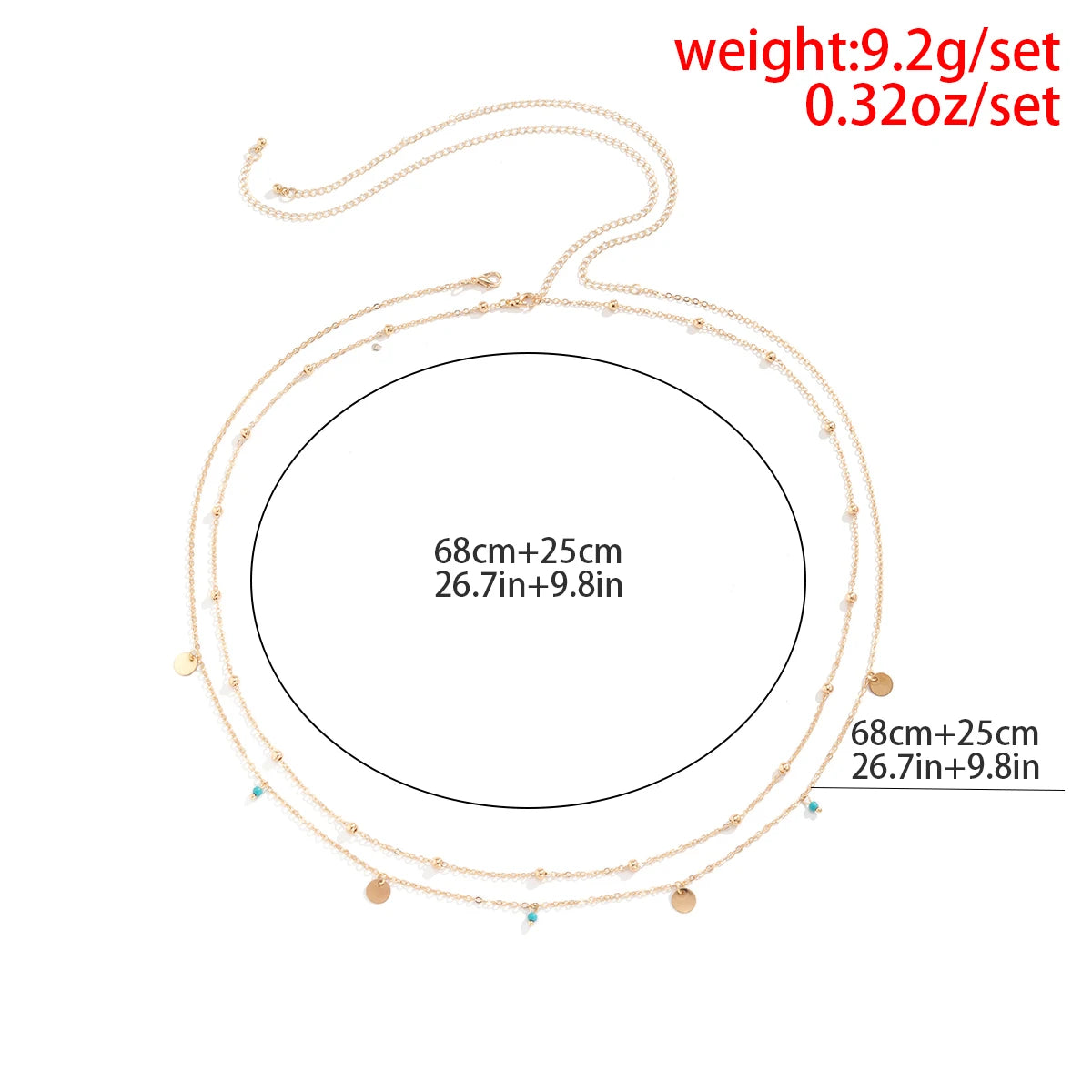 Boho Minimalism Multilayer Waist Beads for Women - Smarsty