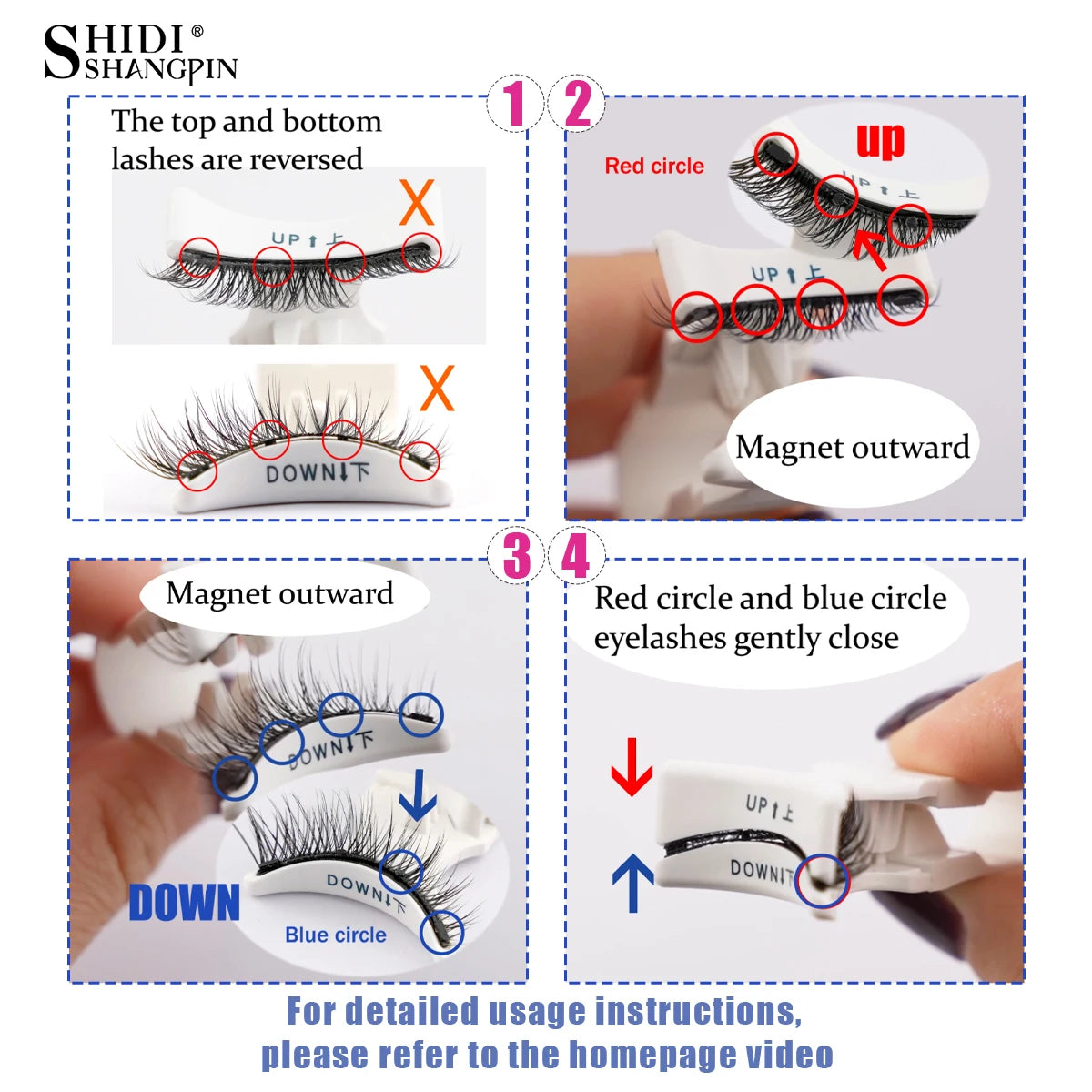Magnetic Eyelashes Set for Effortless Stunning Looks - Smarsty