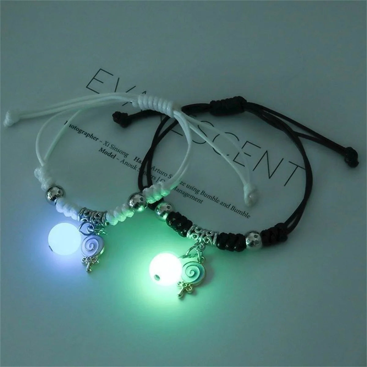 Luminous Beads Star Couple Bracelet for Lovers - Smarsty