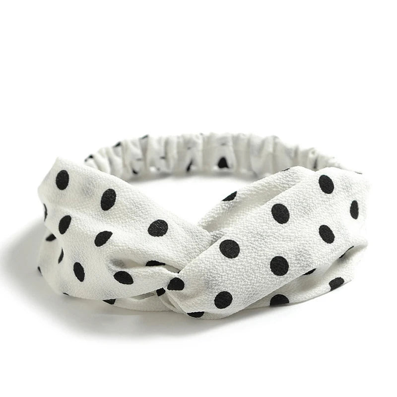 Bohemian Print Cashmere Headbands For Women Vintage Comfort - Smarsty