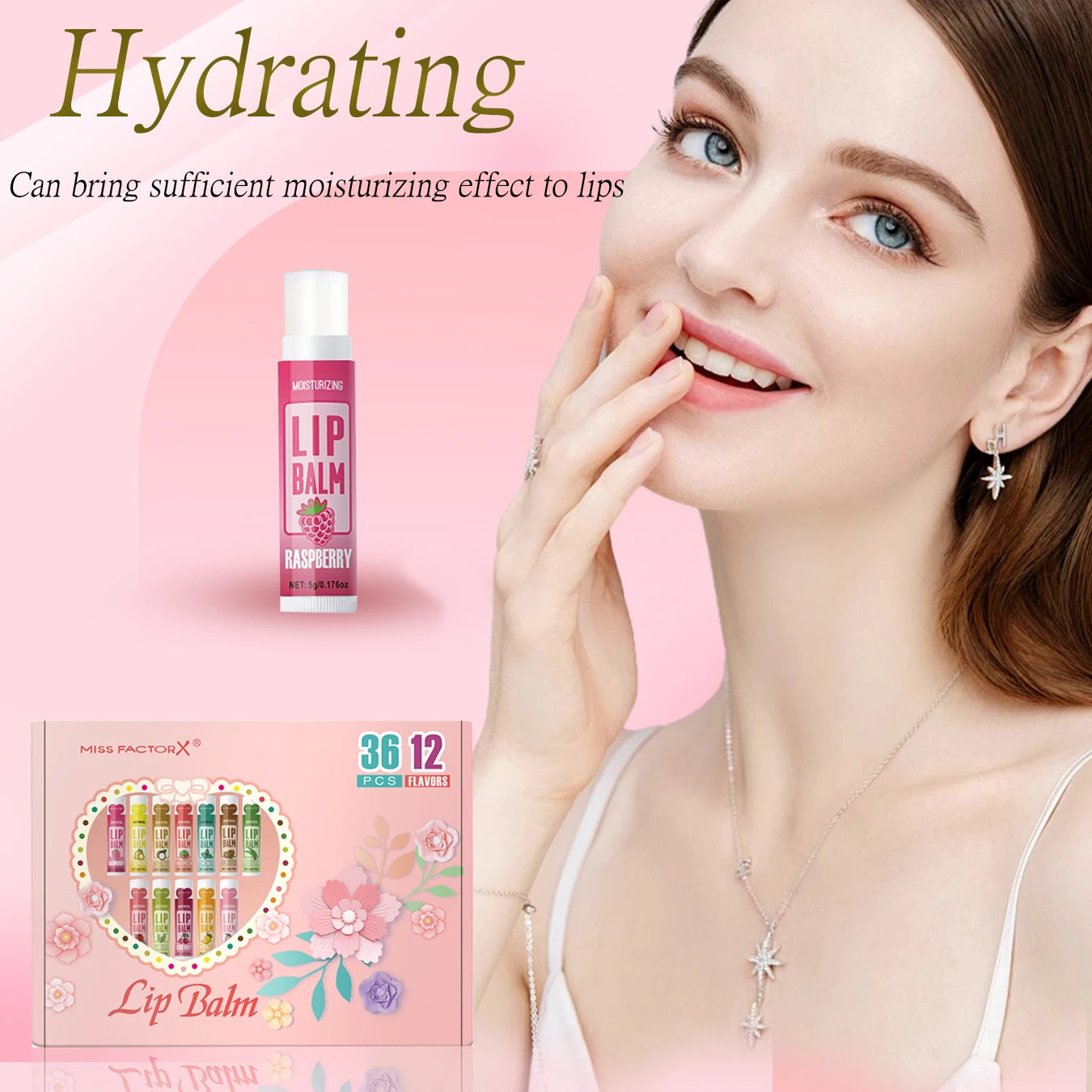 36PCS Deep Moisturizing Lip Balm Set for Bright Lips - Smarsty
