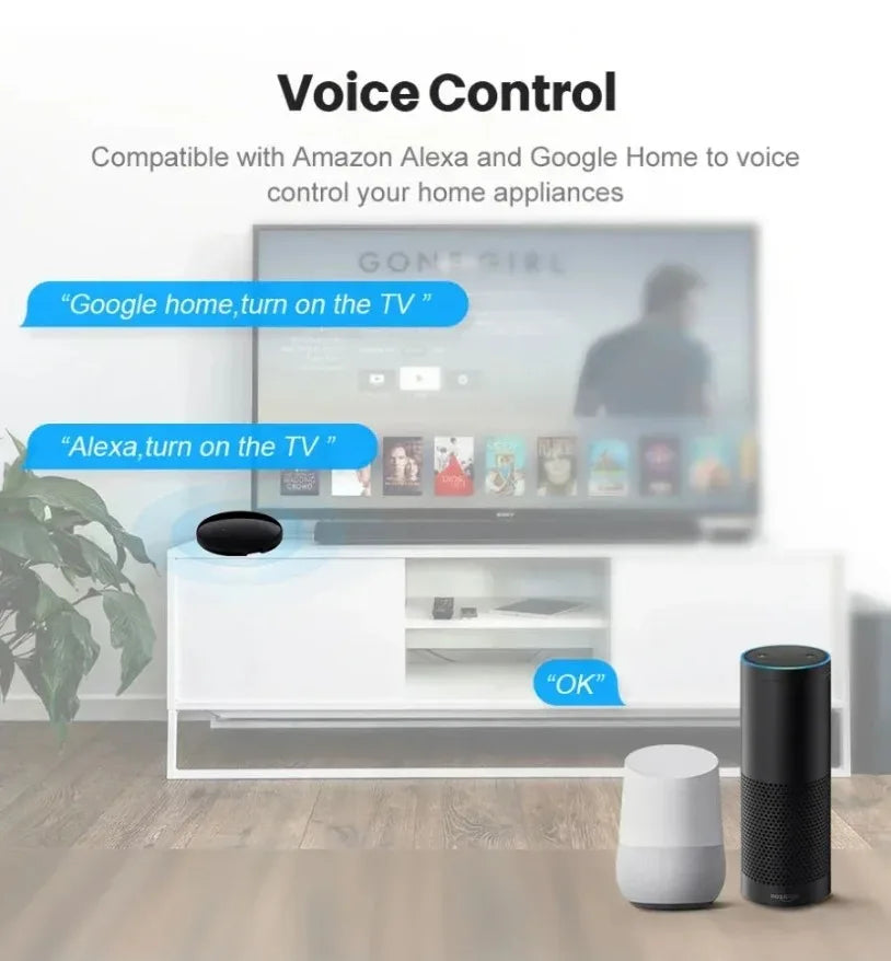 Tuya Zigbee Smart IR Remote Control for Home Automation - Smarsty