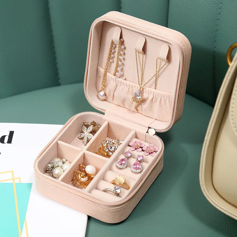 Portable Mini Jewelry Storage Box for Travel - Smarsty
