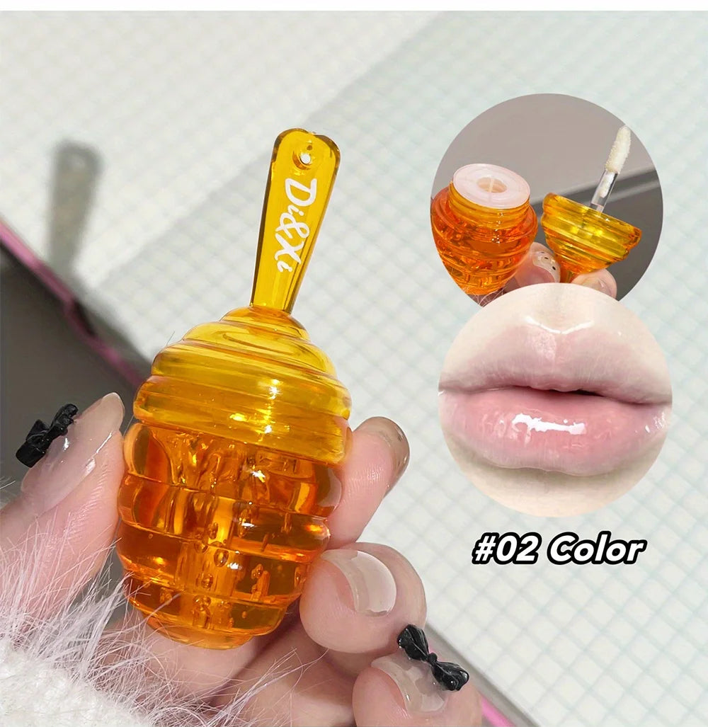 Small Honeypot Lip Oil for Moisturizing Soft Lips - Smarsty