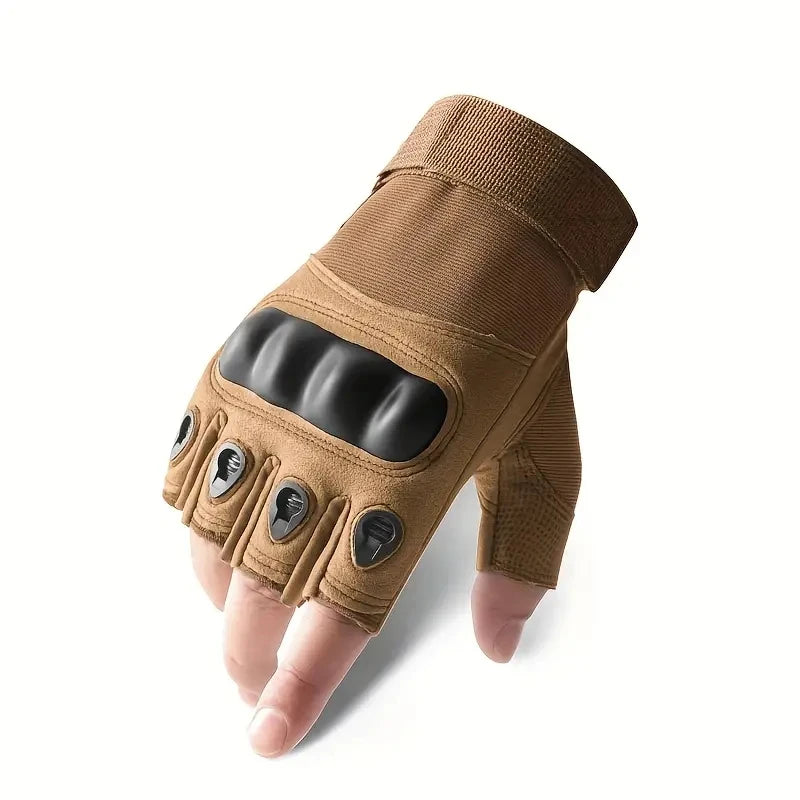 Tactical Fingerless Gloves for Men Outdoor Sports - Smarsty