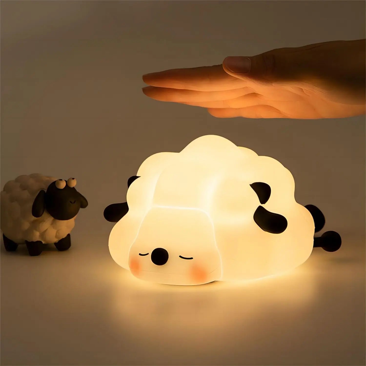 Cute Silicone LED Night Light for Kids Bedroom - Smarsty