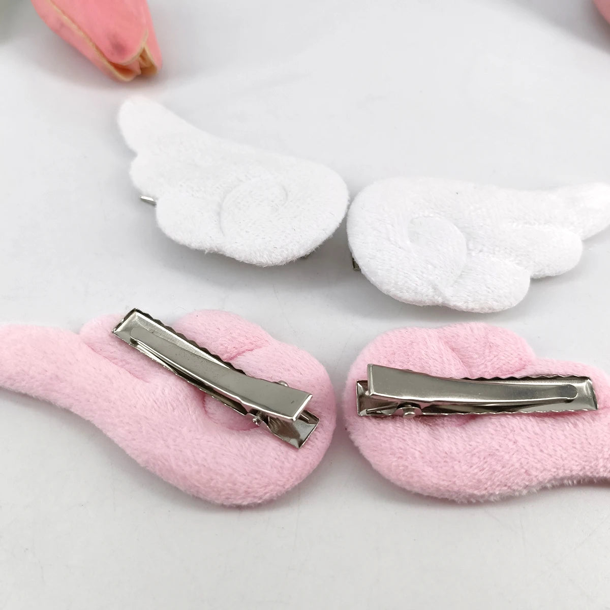 Cute Angel Wing Hair Clips for Girls 2Pcs Set - Smarsty