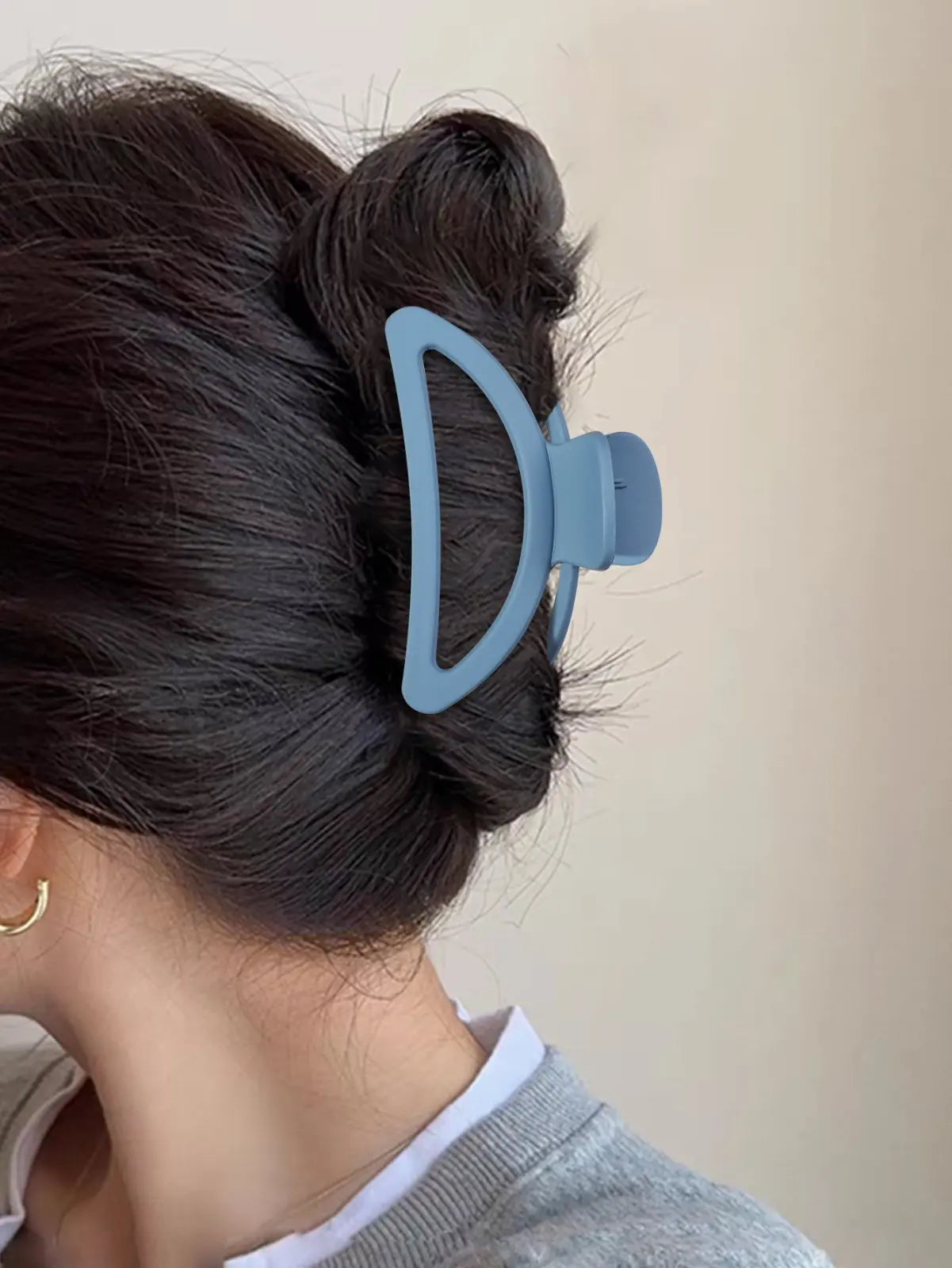 Mixed Color Hair Claw Clips Strong Hold For Curly Hair - Smarsty