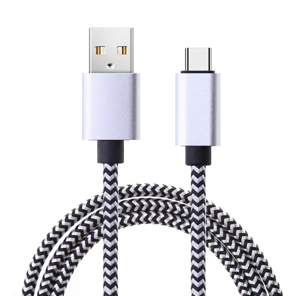 Nylon Braided USB Type C Fast Charging Cable - Smarsty