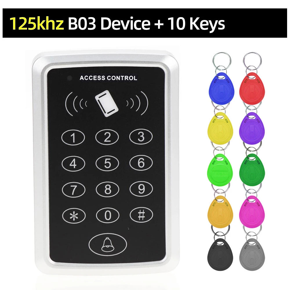 RFID Keypad Access Control System with Waterproof Cover - Smarsty