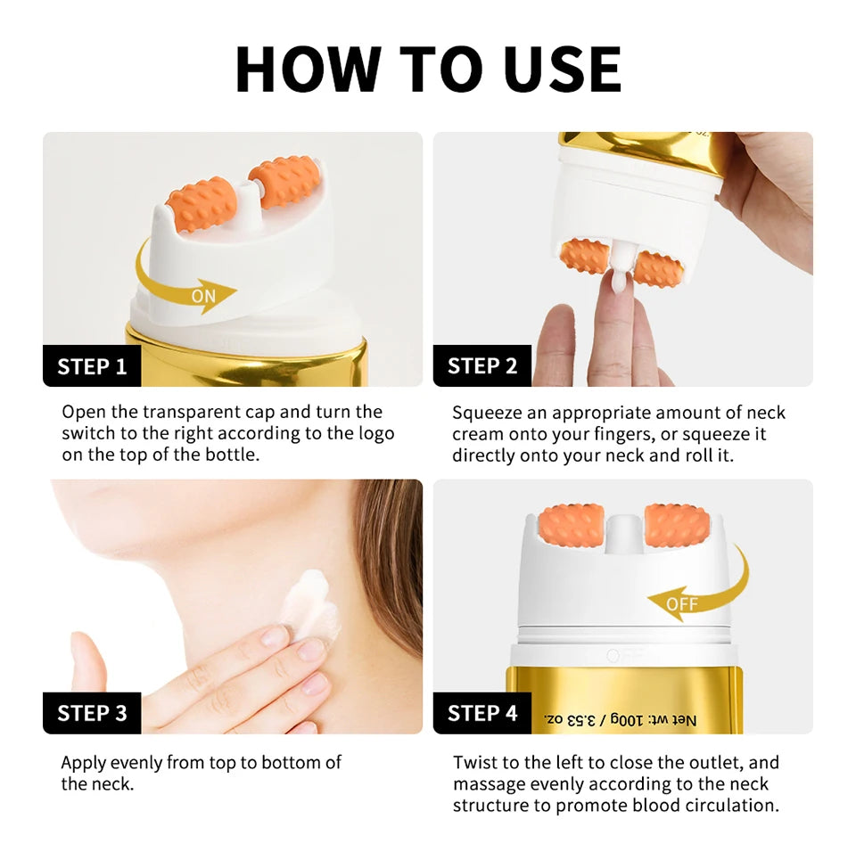 AH-8 Firming Neck Cream Deep Nourishing Moisturizing Neck Lotion Smooths Fine Lines Improves Neck Skin Firmness Skincare Product