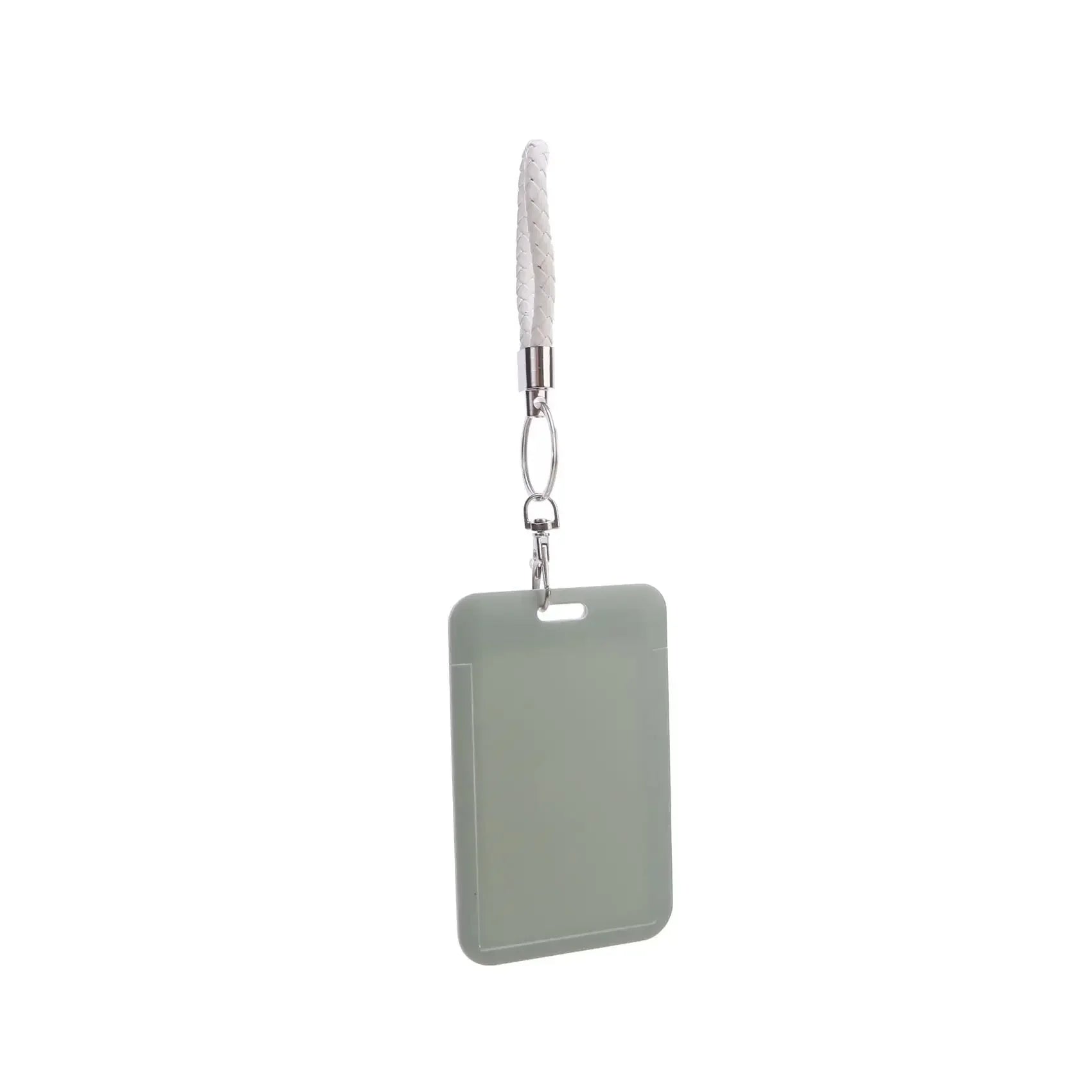 1Pc Macaron Bus ID Card Protective Cover Cases Student Meat Keyring Card Campus Access Door Credit Card Holder Bag Set Key Chain