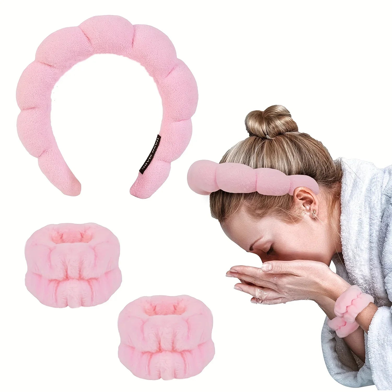Bamboo Fiber Hair Headband For Makeup Removal Comfort - Smarsty