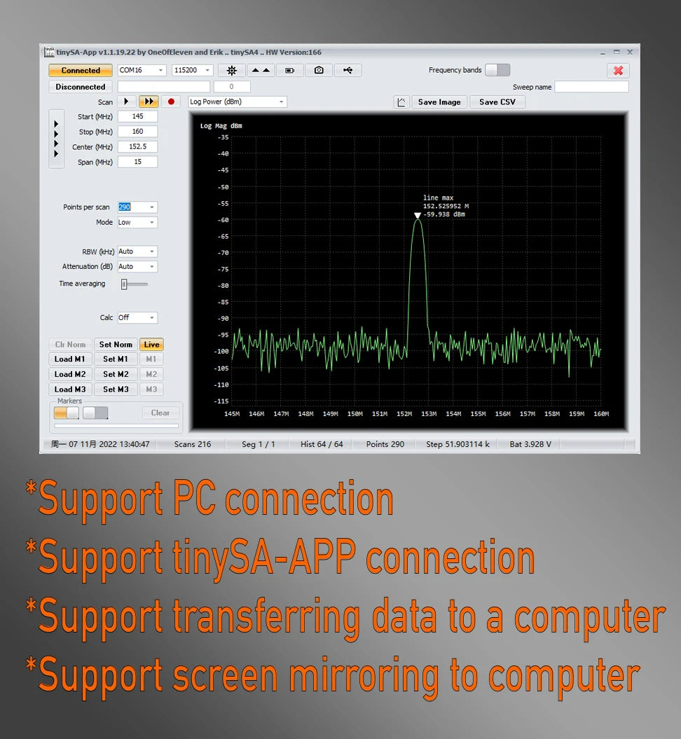 Zeenko ZS-406 Handheld Spectrum Analyzer with 4 Inch Display - Smarsty