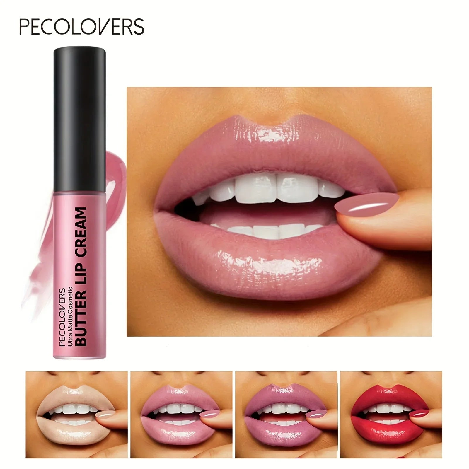 Waterproof Liquid Lipstick Set with Vitamin E Benefits - Smarsty