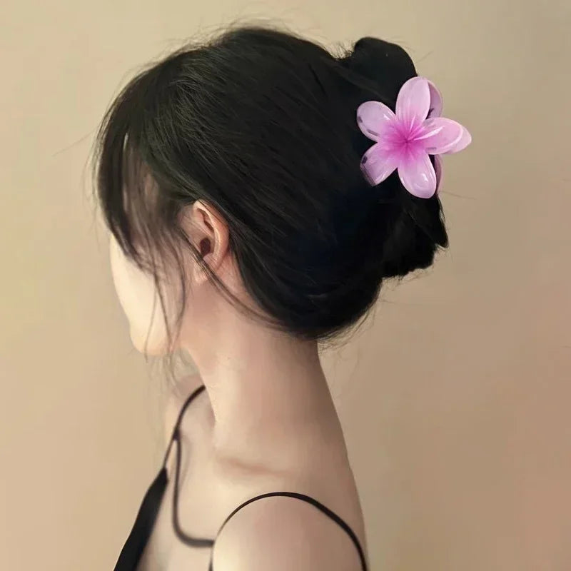 Flower Shape Hair Claw Clips For Secure Stylish Hold - Smarsty
