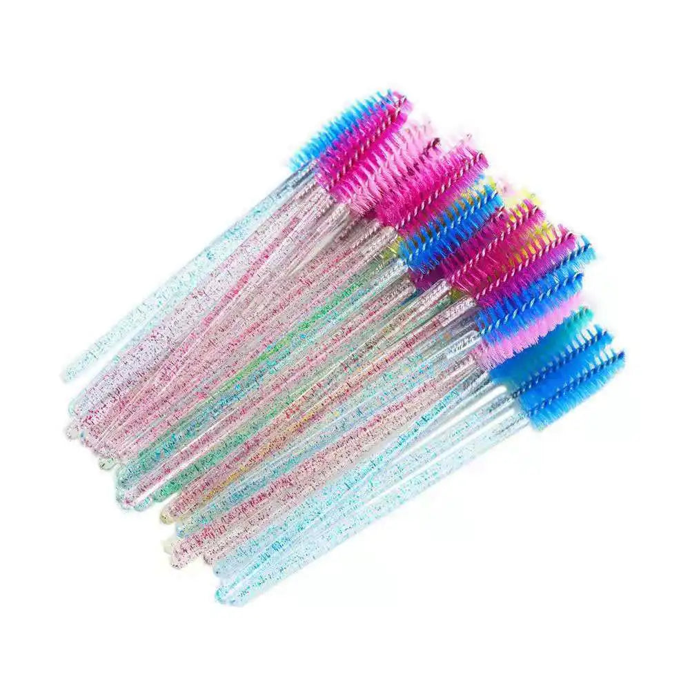 100 Pcs Disposable Eyelash Brushes for Easy Makeup Application - Smarsty