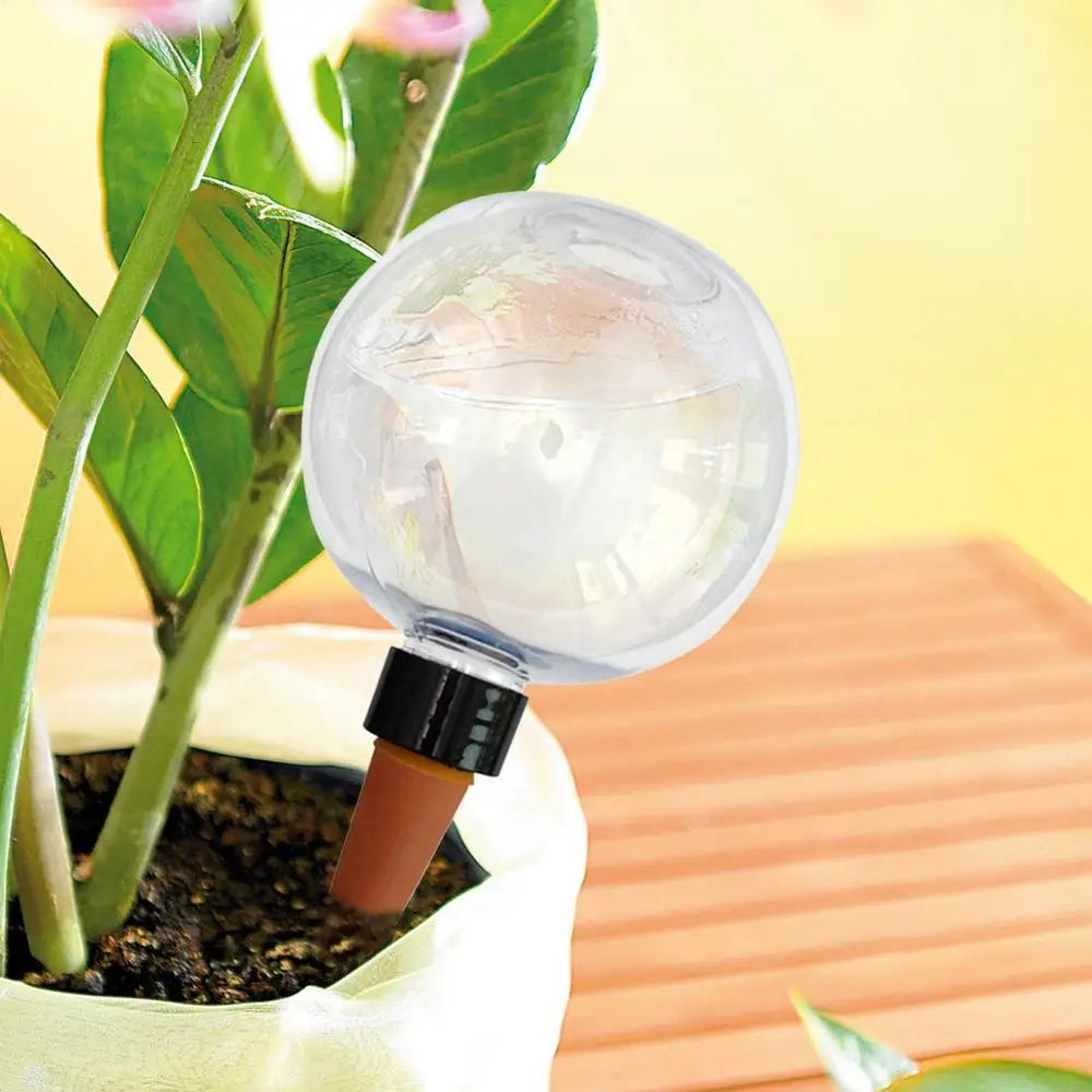 500ML Plant Watering Globes Watering Bulbs Clear Flower Automatic Watering Device Auto Waterer Self-Watering Stakes Irrigation