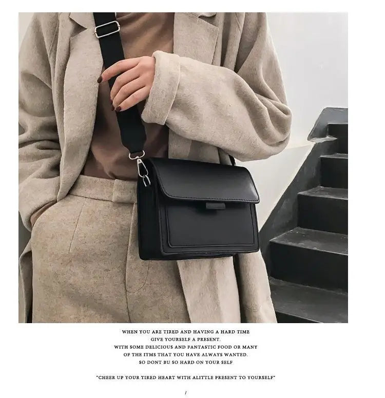 PU Leather Crossbody Bag For Women Travel Friendly Flap - Smarsty