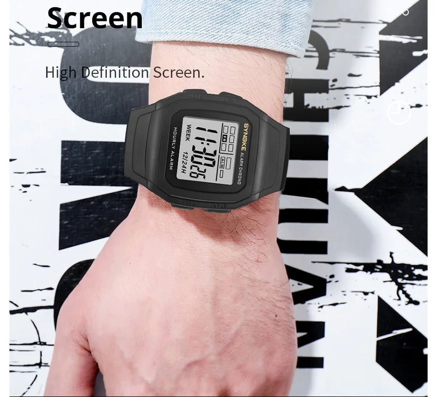 SYNOKE Waterproof Digital Sports Watch for Boys - Smarsty