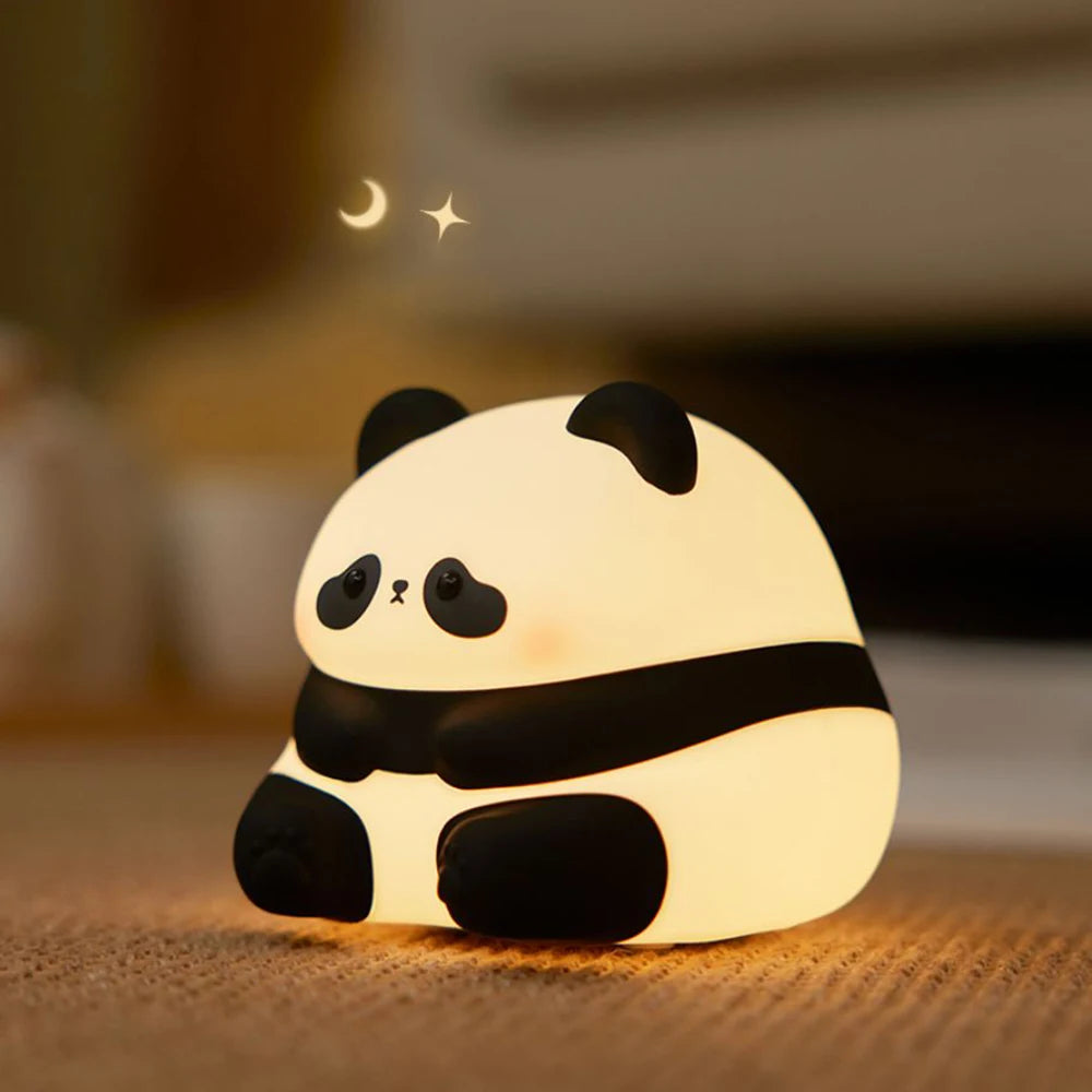 Cute Silicone LED Night Light for Kids Bedroom - Smarsty