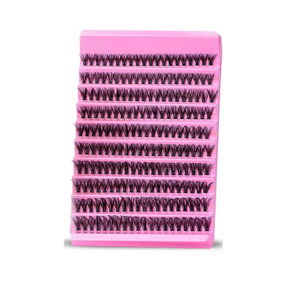 DIY Eyelash Extension Kit with 200 Individual Clusters - Smarsty