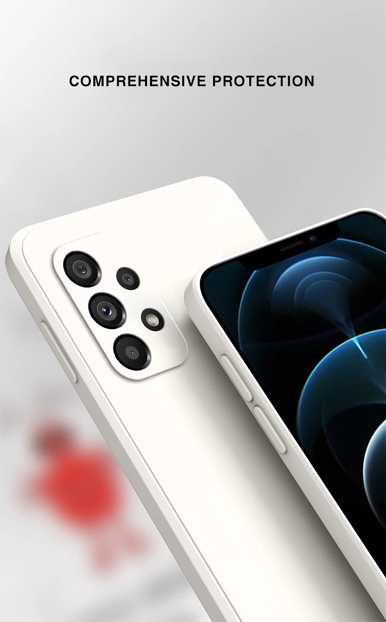 Durable Silicone Phone Case Fingerprint Resistant 5G - Smarsty