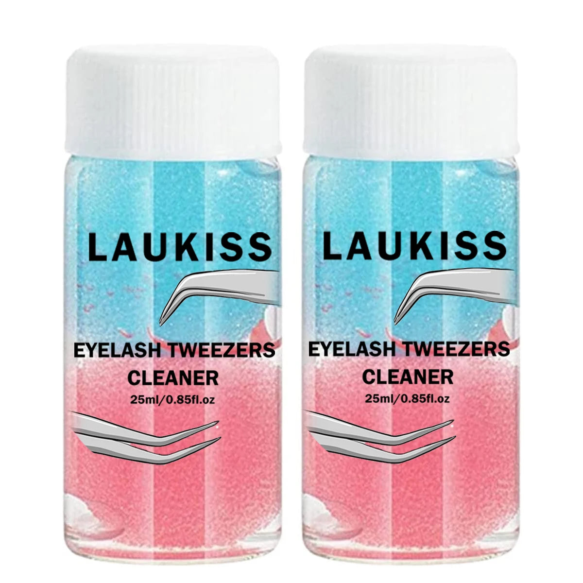 Eyelash Tweezers Cleaner With Glue Remover Liquid - Smarsty