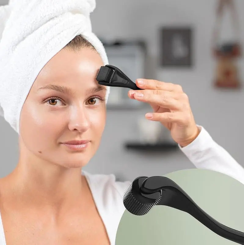 540 Needle Derma Roller for Facial Hair Growth - Smarsty