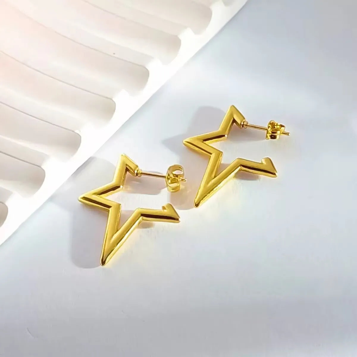 Harajuku Punk Big Star Earrings for Cool Y2K Style Trend - Smarsty