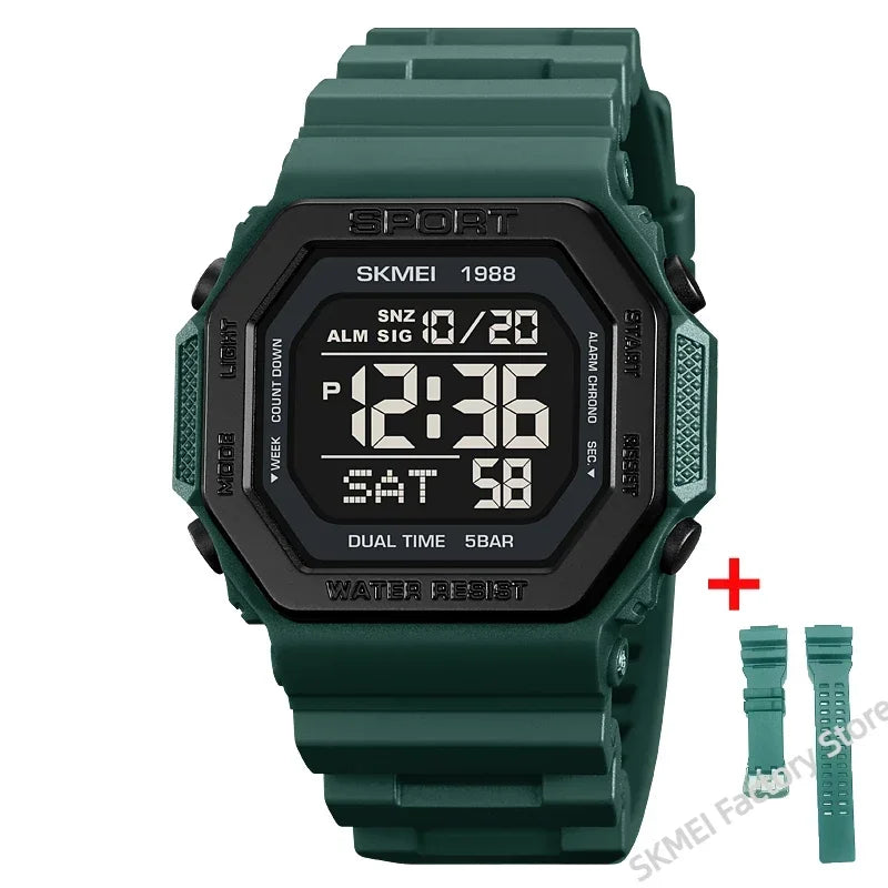 SKMEI Military Countdown Chrono Watch for Men - Smarsty