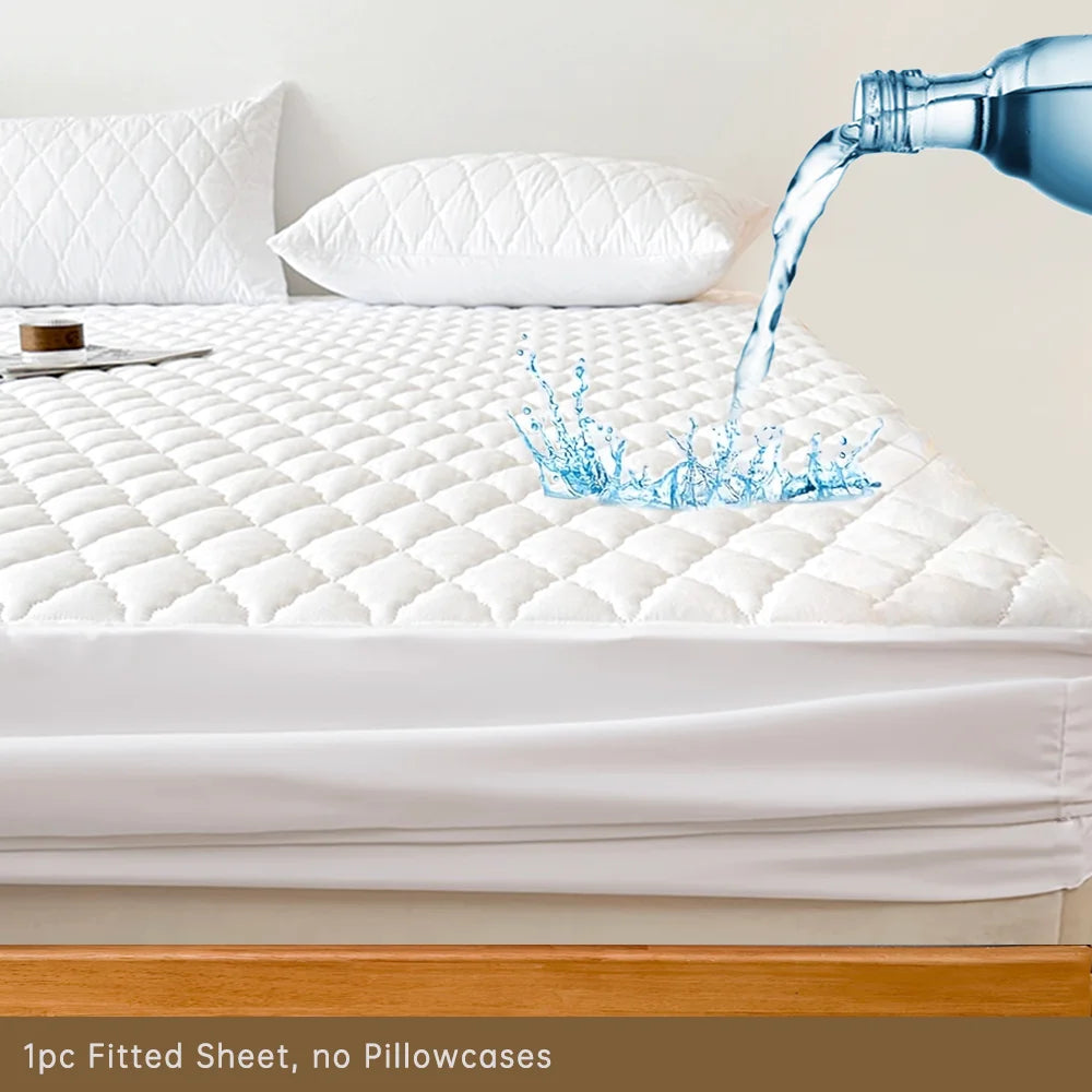 Waterproof Mattress Protector with Anti Dust Mite Feature - Smarsty