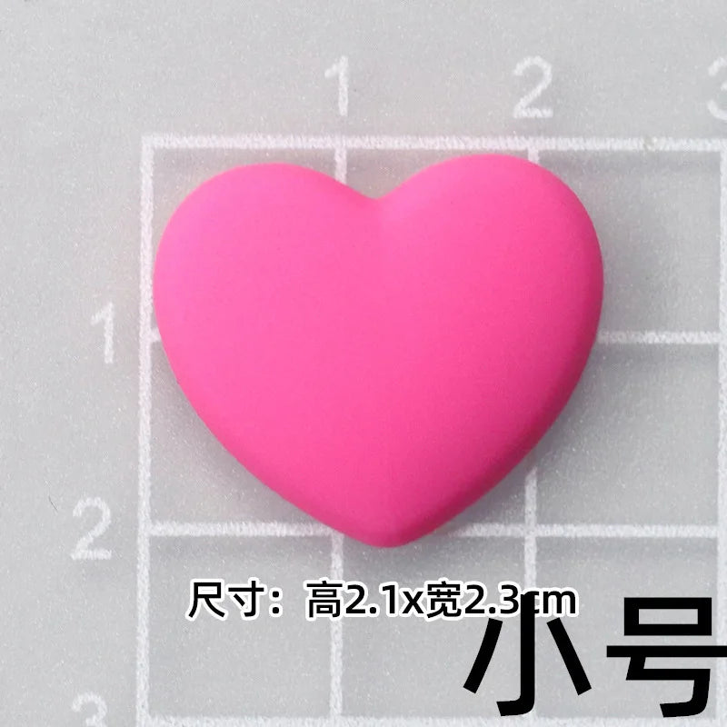 MINISO 20P Cute Cartoon PVC Pink Fashion Barbie Shoe Flowers DIY Hole Shoes Sandals Charm Shoes Accessories Party Festival Gifts