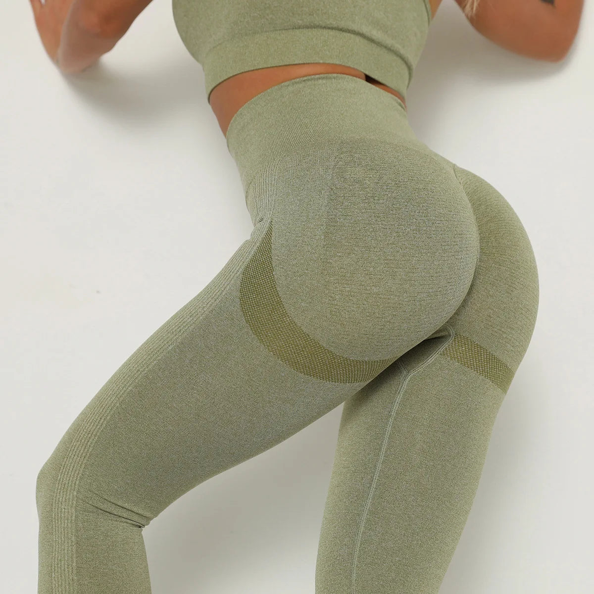 Women Yoga Leggings High Waist Exercise Sports Trousers Running Fitness Gym Leggings Quick Dry Hip Lifting Femme Slim Pants - Smarsty