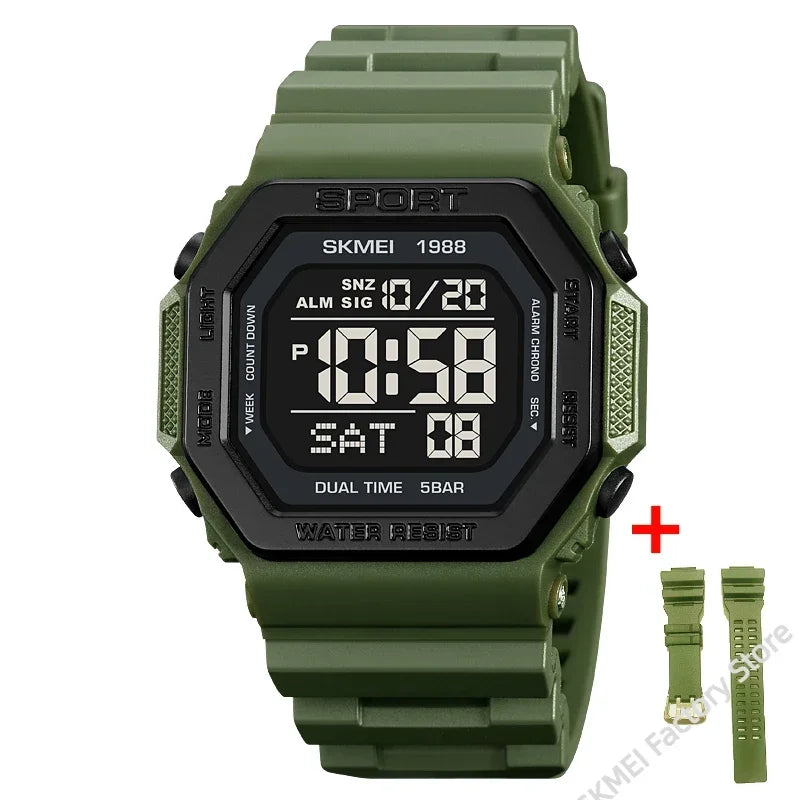 SKMEI Military Countdown Chrono Watch for Men - Smarsty