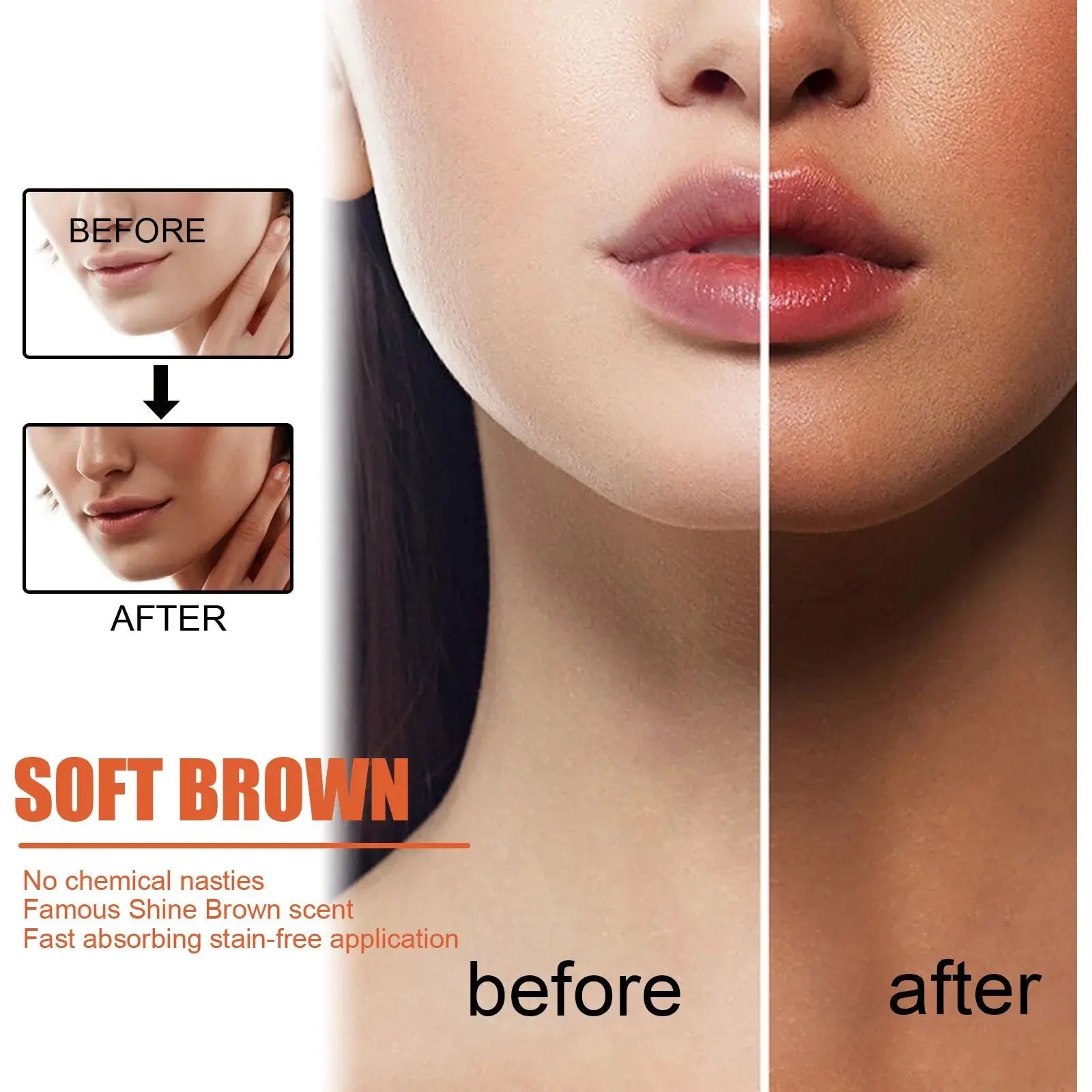 EELHOE Natural Self-Tanning Lotion for Long Lasting Glow - Smarsty