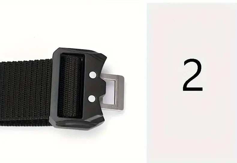 Tactical Waist Belt with Durable Automatic Buckle - Smarsty
