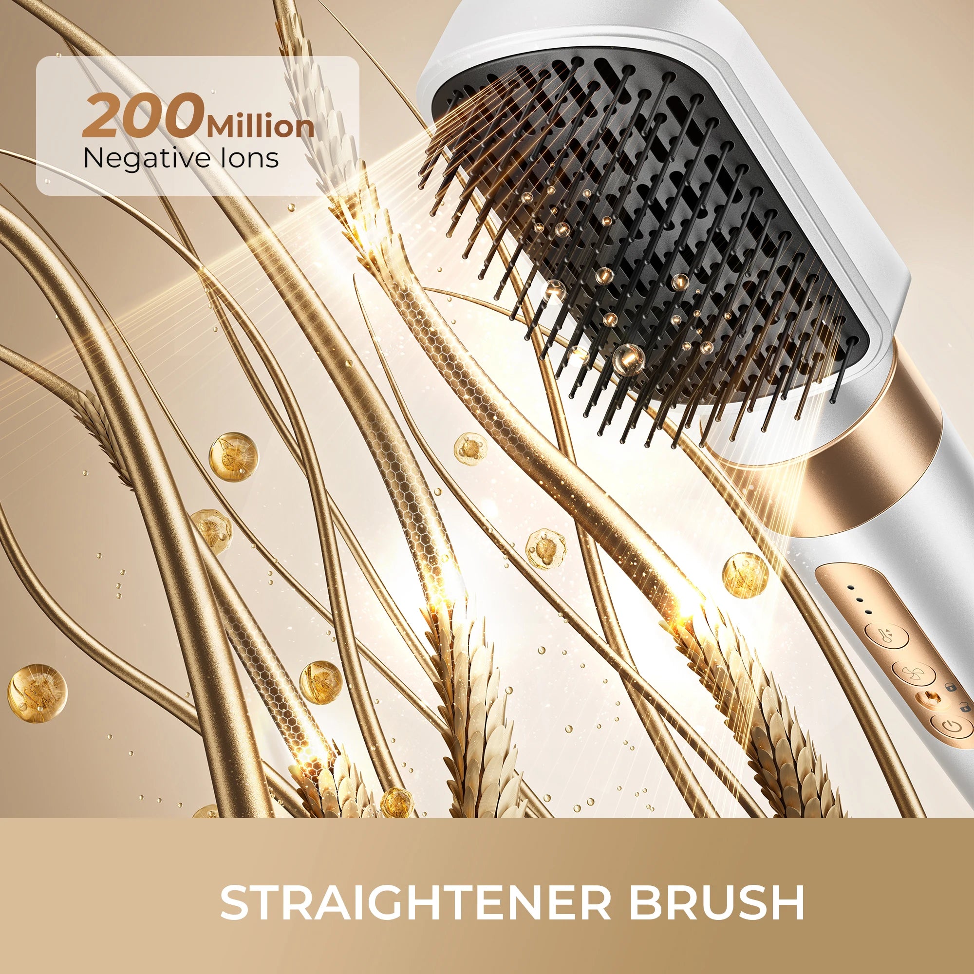 High Speed 7 In 1 Hair Dryer Brush with Diffuser - Smarsty
