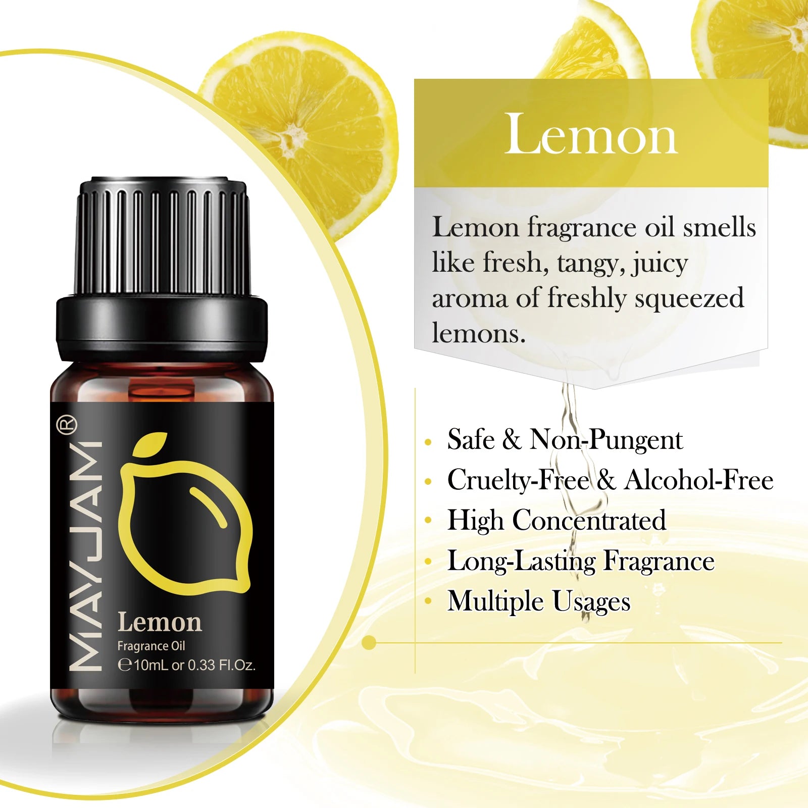 MAYJAM Fruit Fragrance Oil Assorted Scents for Skin - Smarsty