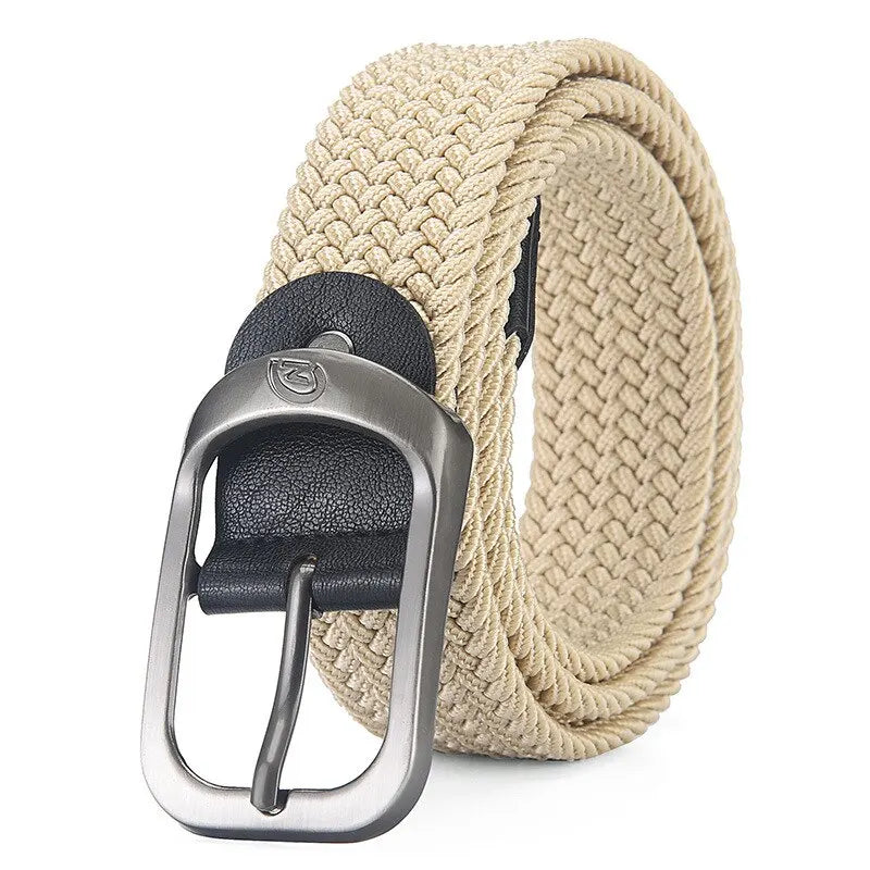 Unisex Woven Elastic Belt Casual Outdoor Sports - Smarsty