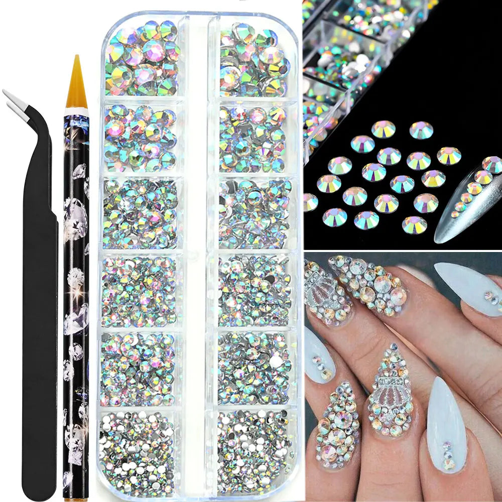 Half Round Pearl Beads for Stunning Nail Art - Smarsty