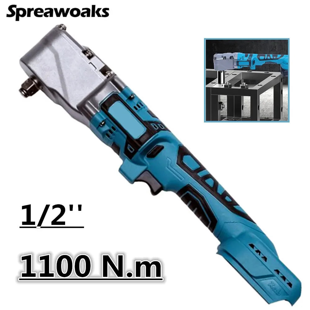 Cordless Electric Ratchet Wrench for Fast Nut Removal - Smarsty