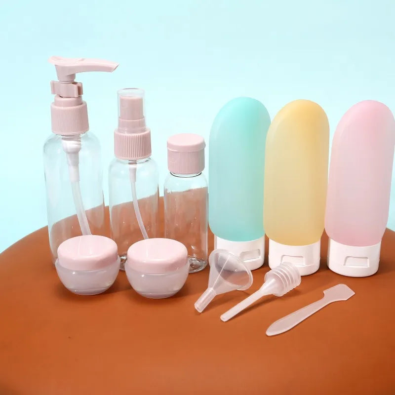 Travel Refillable Bottle Set for Toiletries Essentials - Smarsty