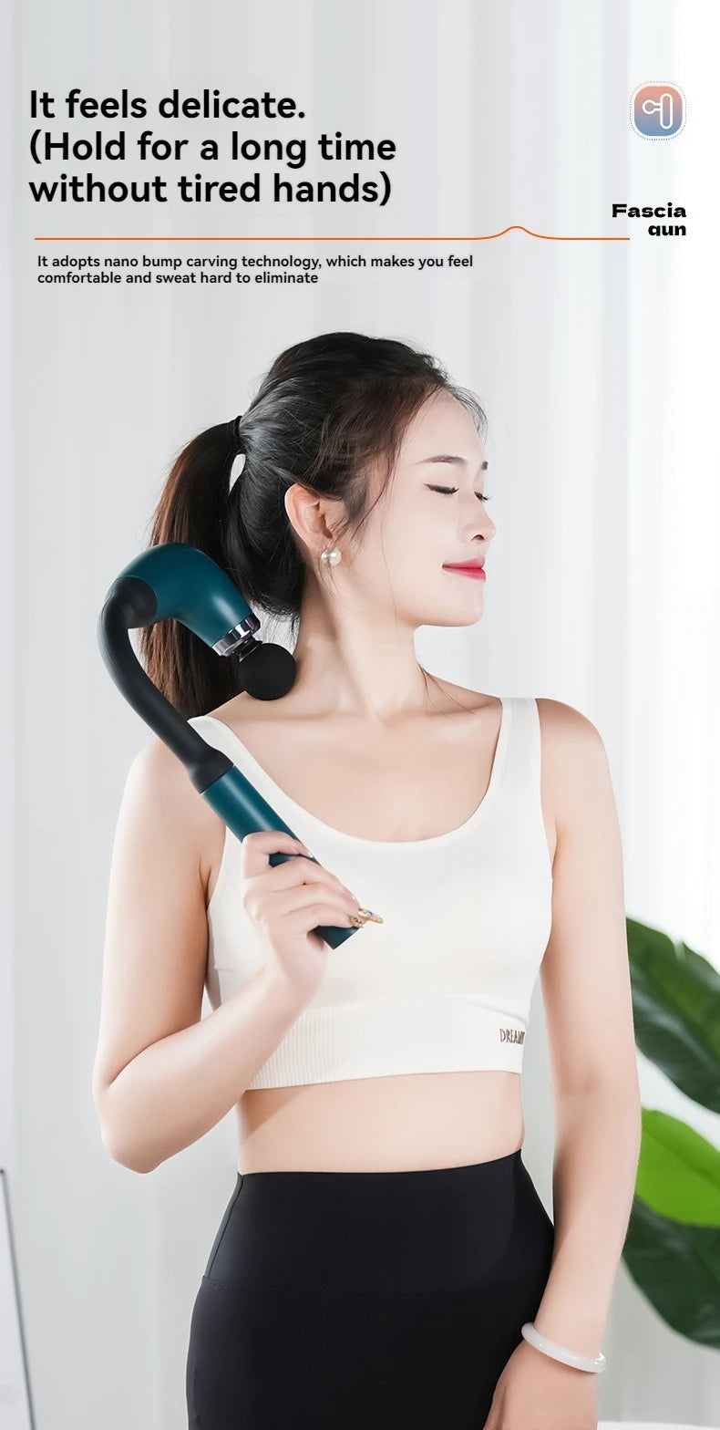 Smart Fascia Gun Electric Massager for Deep Tissue Relief - Smarsty