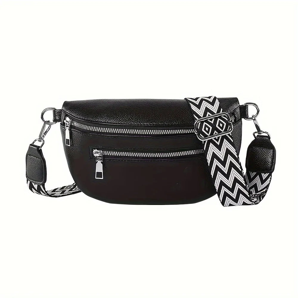 Soft Leather Fanny Pack Crossbody Bag For Travel Everyday - Smarsty