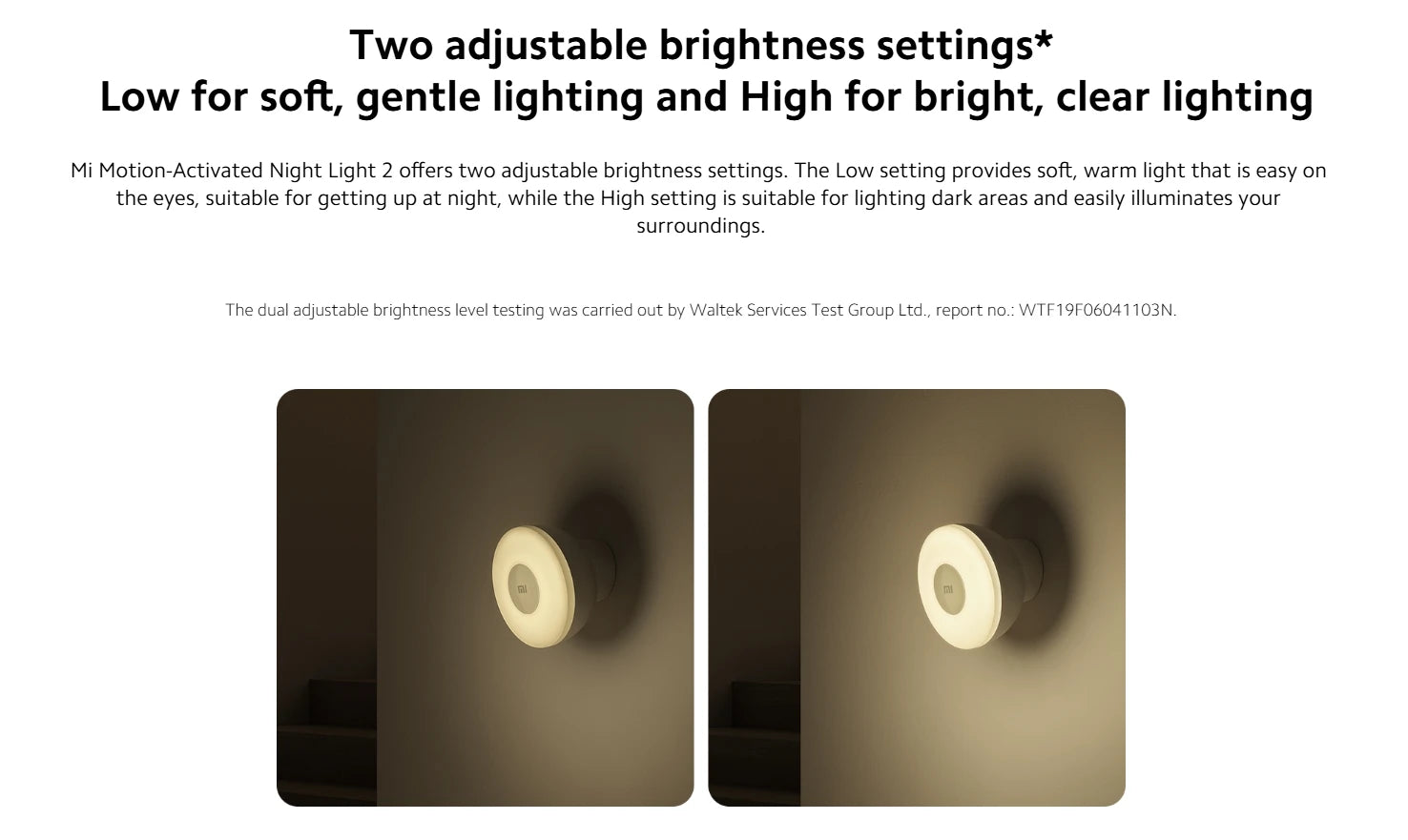 Xiaomi Mijia LED Induction Night Light with Adjustable Brightness - Smarsty